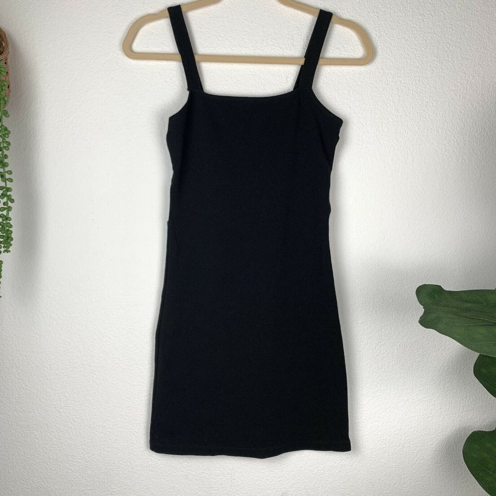 Brandy Melville OS S Women's Little Black Strappy Mini Dress
